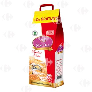Farine de Luxe Nor'Dar 10kg + 2kg Gratuits