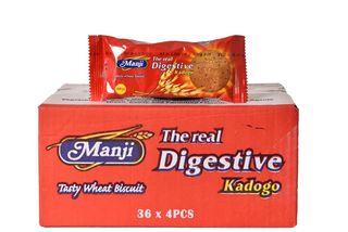 Manji Digestive Kadogo Biscuits 36pktsx20g