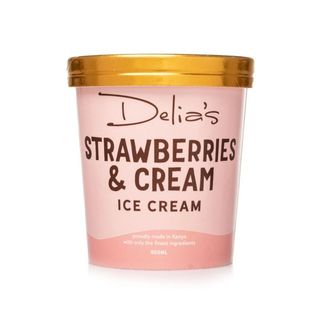 Delia's Strawberries & Cream Ice Cream 500mL