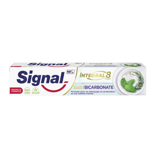 Dentifrice Integral 8 nature elements bicarbonate 75ml - SIGNAL