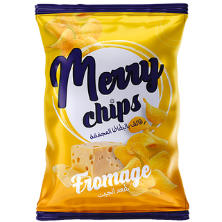 MERRY CHIPS FROMAGE - 65g - 020