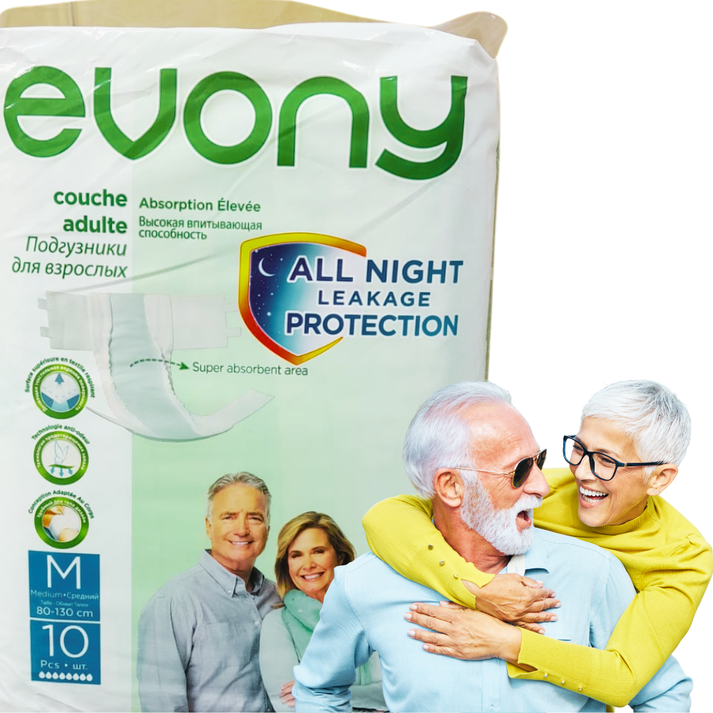 Couches Senior Nuit- taille M absorption élevée