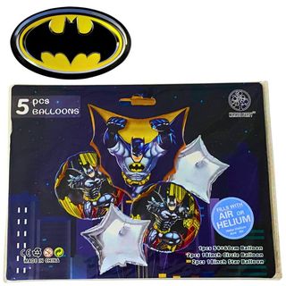 Pack Ballons anniversaire BATMAN