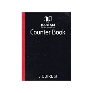 Office Point Counter Book 3Quire 54Gsm