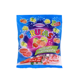 Bonbon frutas PAPILLON 150GR  - 456
