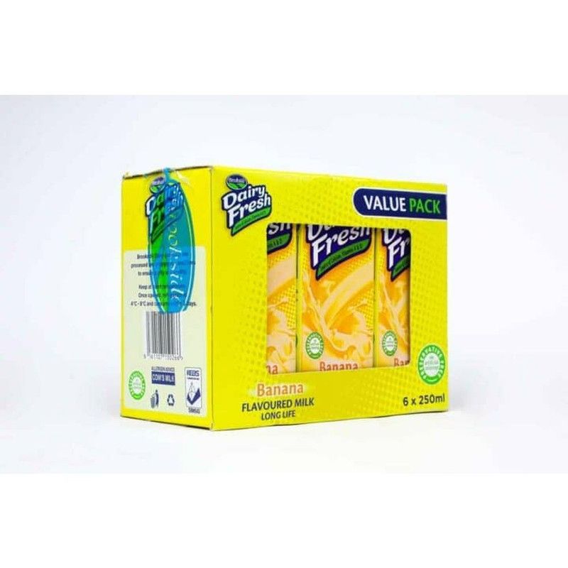 Brookside Banana 250Ml 6Pack