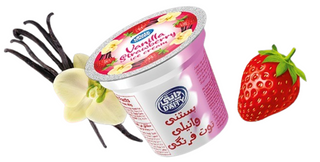 Daity Vanilla Strawberry ice cream 60g