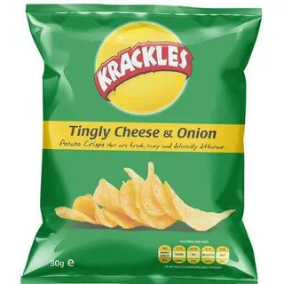 Krackles Tingly Cheese And Onion 30Gm