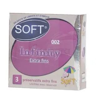 SOFT PRESERVATIF INFINITY BOITE DE 3
