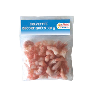 Crevettes décortiquées DELICES DE LA MER 300GR  - 013