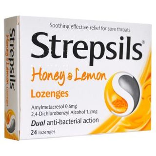 STREPSILS SOOTHING HONEY & LEMON *24 LOZ