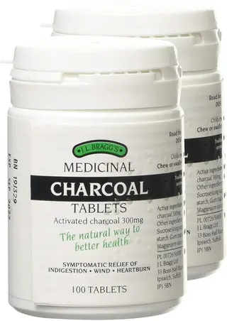 Charcoal Tabs 100S (Medicinal) U.K