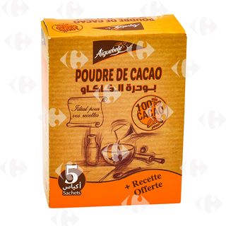 poudre de cacao aiguebelle x5pcs