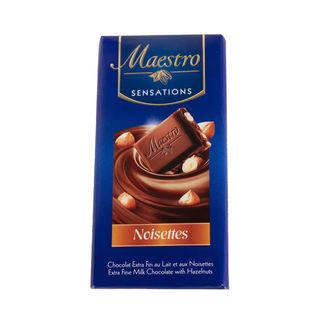 Chocolat 90G Maestro Noisette Lait