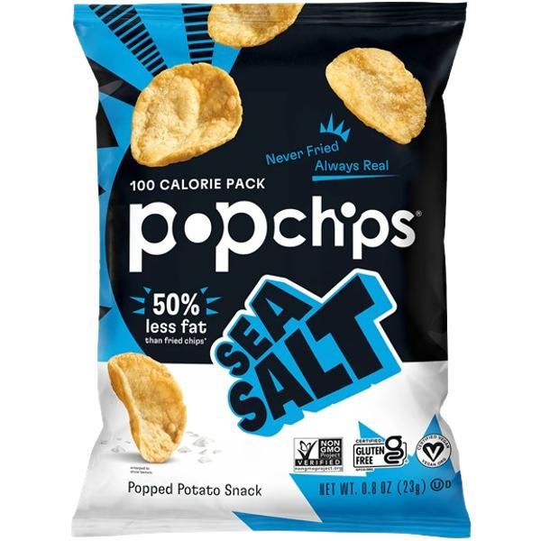 Popchips Sea Salt Chips 23G