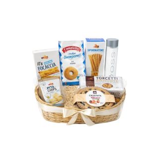 Easter Gold Gift Basket