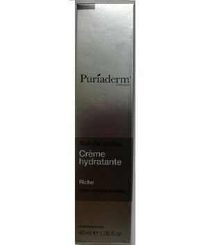 Puriaderm Soin De La Peau Crème Hydratante Riche 40ml
