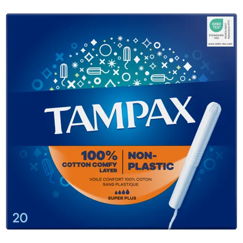 Tampax Super Plus Tampons, 20 Pieces