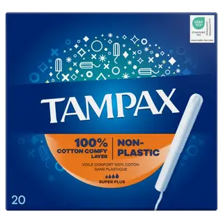 Tampax Super Plus Tampons, 20 Pieces