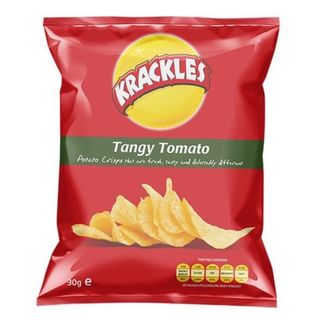 Krackles Toons Potato Crisps Tangy Tomato 30g