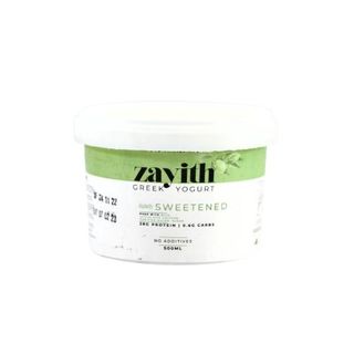 Zayith High Protein Greek Yogurt Sweetened 500ml