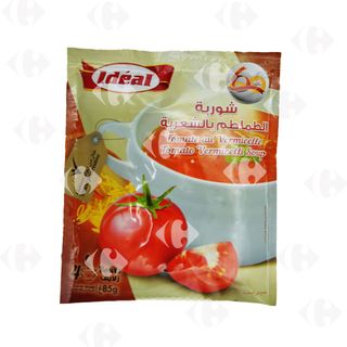 Soupe Tomates Aux Vermicelles 85G - Idéal