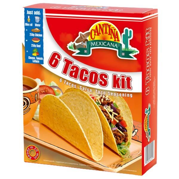 Cantina Taco Dinner Kit Of 6 195G