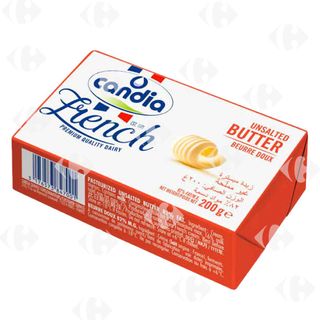 Beurre Doux 80%MG Candia 200g.