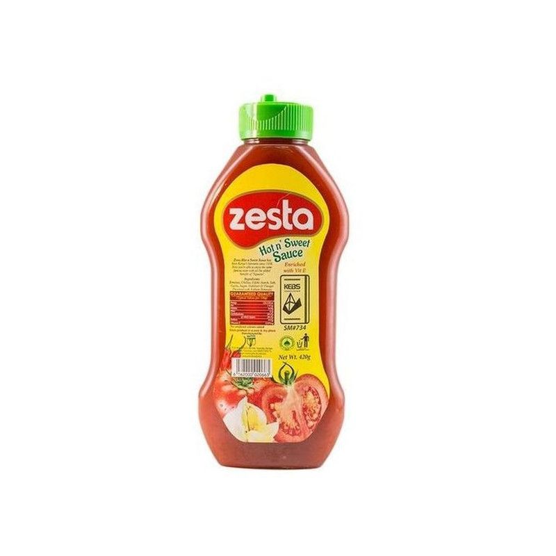 Zesta Hot & Sweet Sauce 420G
