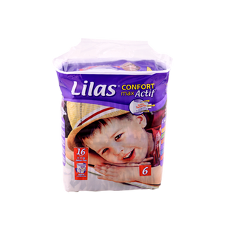 Couches bébé 16kg et + LILAS - 820