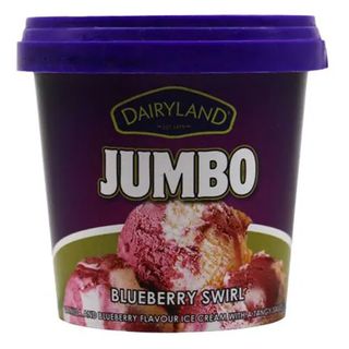 Dairyland Jumbo Blueberry Swirl Ice Cream 175ml