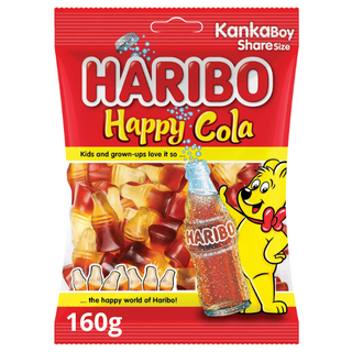Gommes Happy Cola original 160g - HARIBO