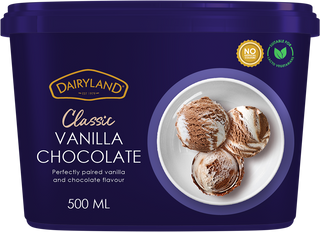 Dairyland Classic Vanilla Chocolate 500ML
