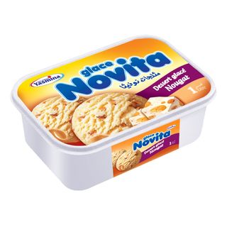 Crème Glacée Novita Nougat Bac Yasmina 1L
