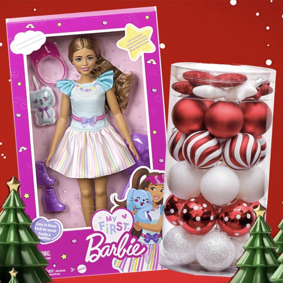 Jouets et Décorations.