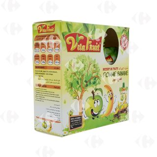 Dessert Pomme Banane Vitafruit 80g X4