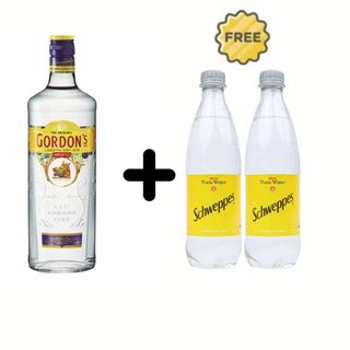 Buy Gordons Dry Gin 750ml Get 2 Free Schweppes Tonic Water 500ml Pet