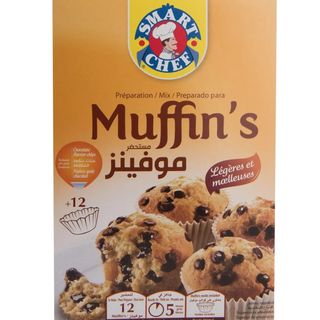 Préparation Muffins Aux Pépites De Chocolat Smart Chef 350Gr