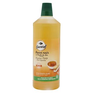 Savon Noir à l'Huile de Lin Carrefour Essential 1L