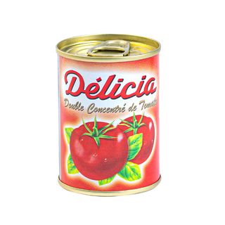 Conserve De Double Concentré De Tomates Delicia 140G