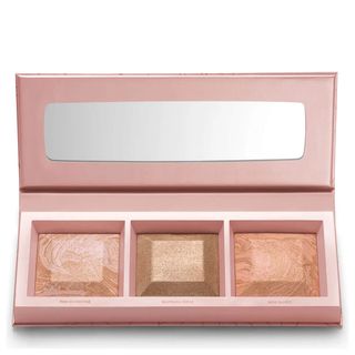 BAREMINERALS CRYSTALLINE GLOW PALETTE DE POUDRE BRONZANTES ET ILLUMINATEURS