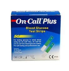 ON CALL PLUS BLOOD GLUCOSE STRIPS