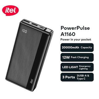 Itel Power Pulse1 20000 mAh Power Bank