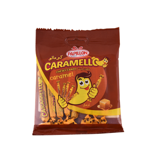 Bonbon lait CARAMELLO PAPILLON 8 Pièces-50GR
