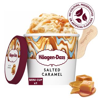 Glace Haagen Dazs Mini Pot Caramel Beurre Salé 100ml