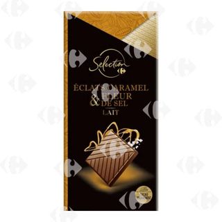Tablette Chocolat au Lait Amandes Carrefour 200g