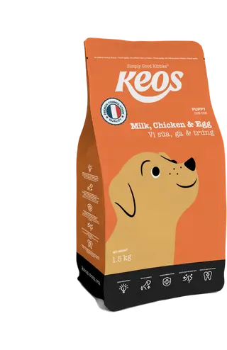  Keos Dog Puppy Milk,Chicken And Egg-20kg