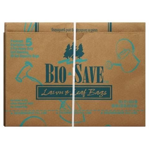 Bio-Save Yard Master Lawn & Leaf Bags, 5-Pack