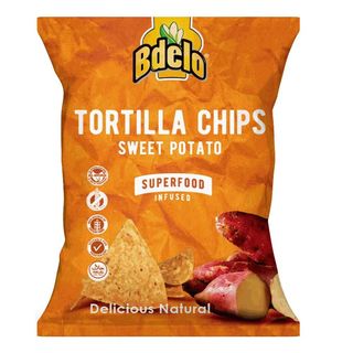 Bdelo Maize Tortilla Chips Sweet Potatoes 140g