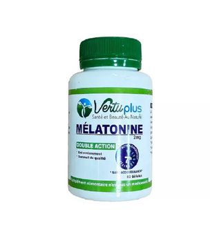 VERTUPLUS MELATONINE 2MG BOITE DE 60 GELULES